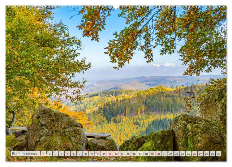 Produktbild: Der Harz - eine geheimnisvolle Welt (Wandkalender 2026 DIN A2 quer), CALVENDO Monatskalender