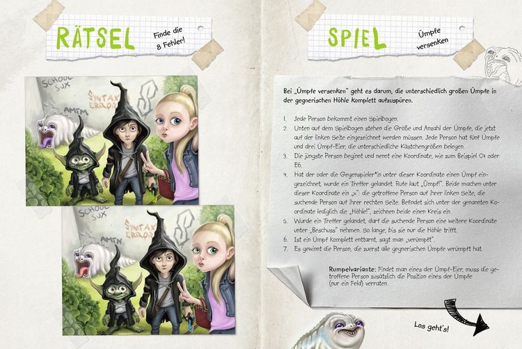 Produktbild: KoboldKroniken. Puzzle im Buch. Voll verheinzelt. 300 Teile