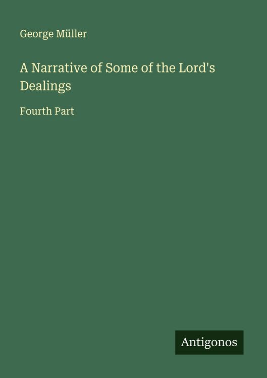 Produktbild: A Narrative of Some of the Lord's Dealings