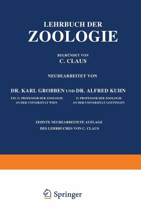 Produktbild: Lehrbuch der Zoologie