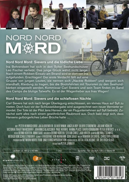 Produktbild: Nord Nord Mord - Sievers und die t&ouml;dliche Liebe / Sievers und die schlaflosen N&auml;chte