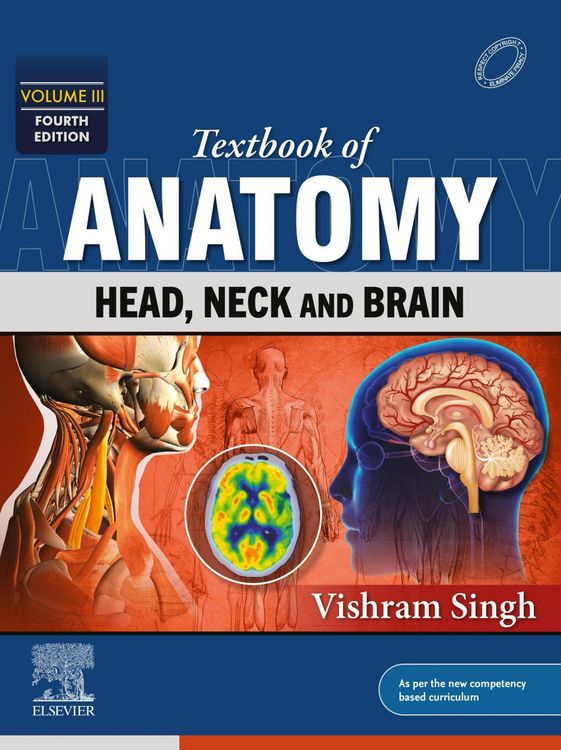 Produktbild: Textbook of Anatomy-Head, Neck and Brain, Volume III - E-Book