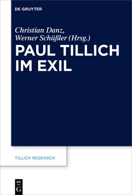 Produktbild: Paul Tillich im Exil