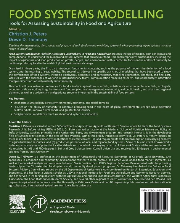 Produktbild: Food Systems Modelling