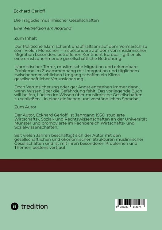 Produktbild: Die Trag&ouml;die muslimischer Gesellschaften