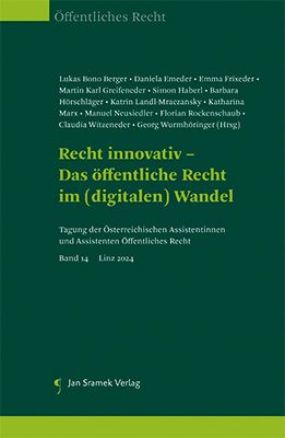 Produktbild: Recht innovativ - Das &ouml;ffentliche Recht im (digitalen) Wandel