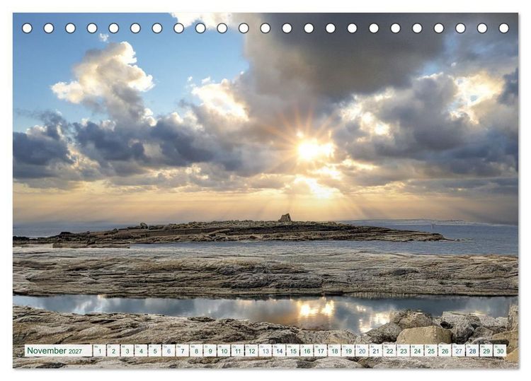 Produktbild: Irland - Unterwegs auf dem Wild Altantic Way (Tischkalender 2027 DIN A5 quer), CALVENDO Monatskalender