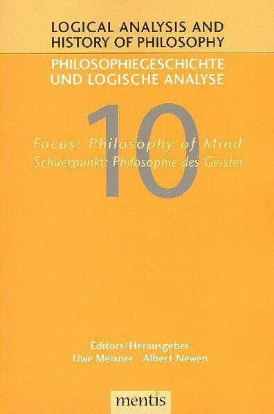 Produktbild: Focus: Philosophy of Mind/Schwerpunkt: Philosophie des Geistes