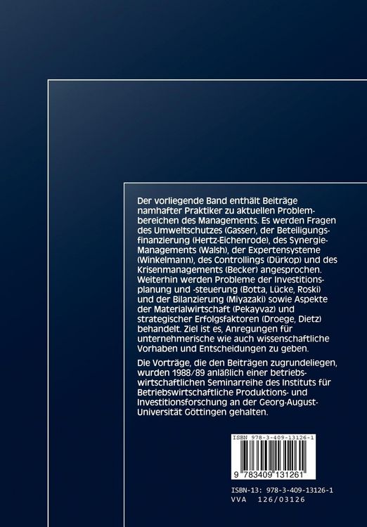 Produktbild: Problemorientiertes Management