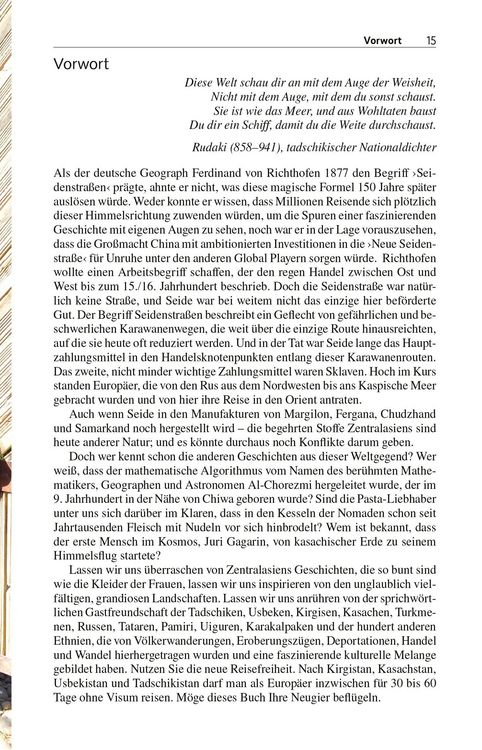 Produktbild: TRESCHER Reisef&uuml;hrer Zentralasien