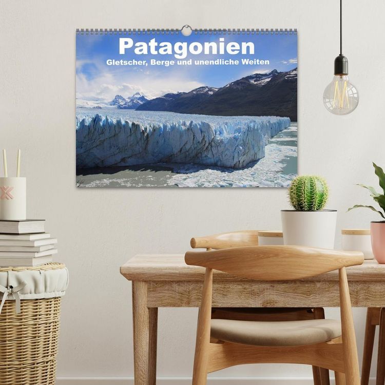 Produktbild: Patagonien, Gletscher, Berge und unendliche Weiten (Wandkalender 2027 DIN A3 quer), CALVENDO Monatskalender