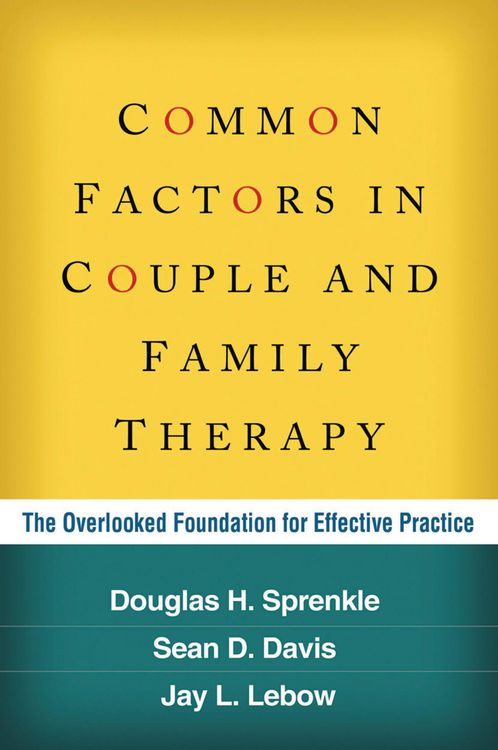 Produktbild: Common Factors in Couple and Family Therapy