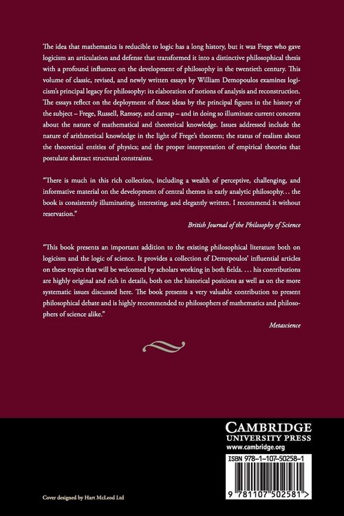 Produktbild: Logicism and its Philosophical Legacy