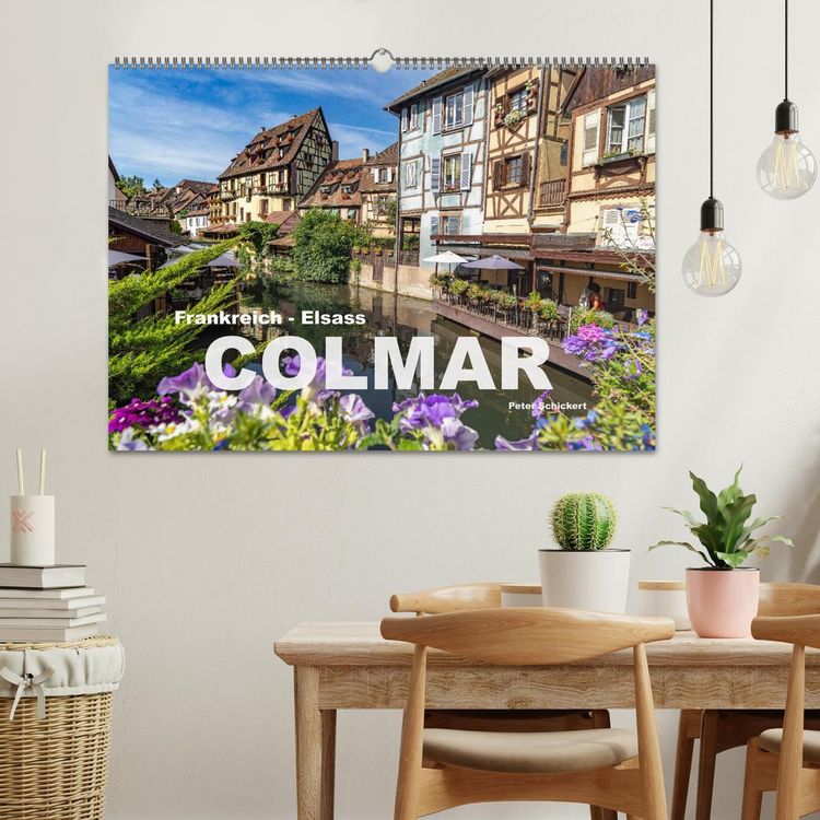 Produktbild: Frankreich - Elsass - Colmar (Wandkalender 2026 DIN A2 quer), CALVENDO Monatskalender