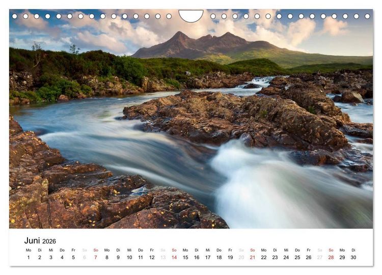 Produktbild: Schottland 2026 - Wildes Land im Norden (Wandkalender 2026 DIN A4 quer), CALVENDO Monatskalender