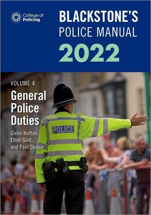 Produktbild: Police Manual V Blackstones