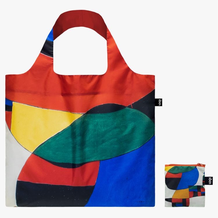 Produktbild: JOAN MIRO Frau, Vogel und Stern Recycelte Tasche