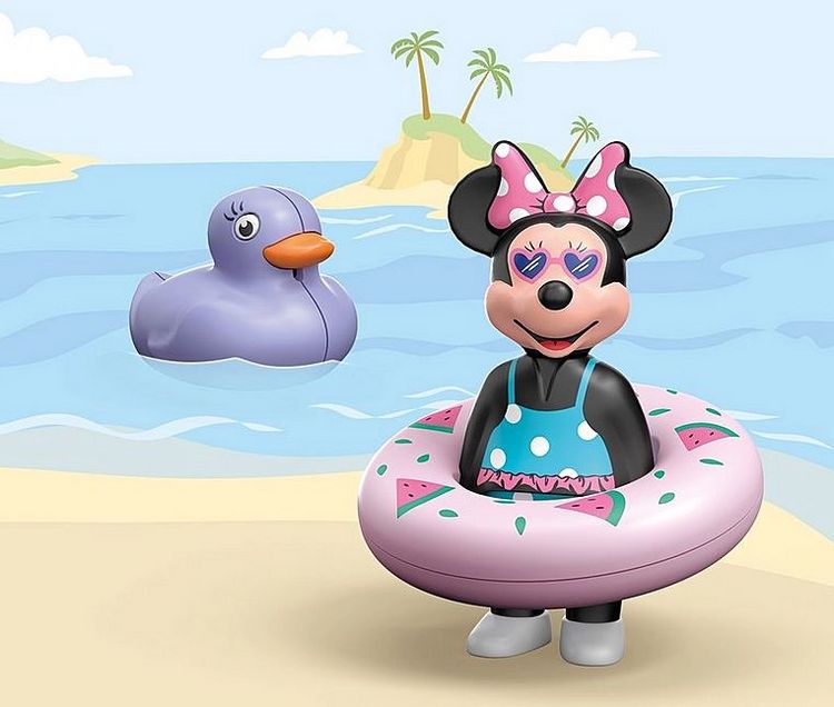 Produktbild: PLAYMOBIL 71416 1.2.3 & Disney: Minnies Strandausflug