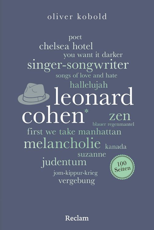 Produktbild: Leonard Cohen. 100 Seiten