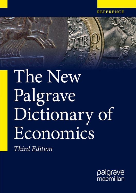 Produktbild: The New Palgrave Dictionary of Economics