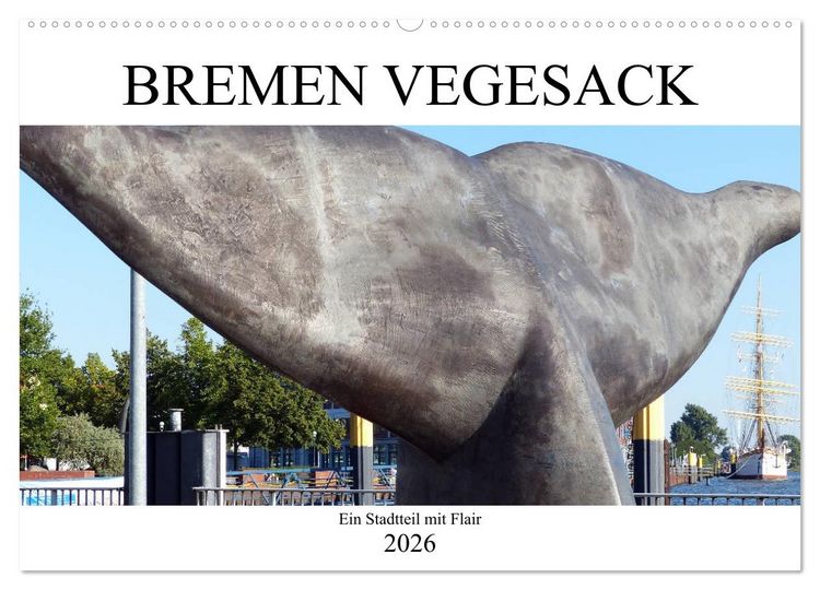 Produktbild: Bremen Vegesack - Ein Stadtteil mit Flair (Wandkalender 2026 DIN A2 quer), CALVENDO Monatskalender