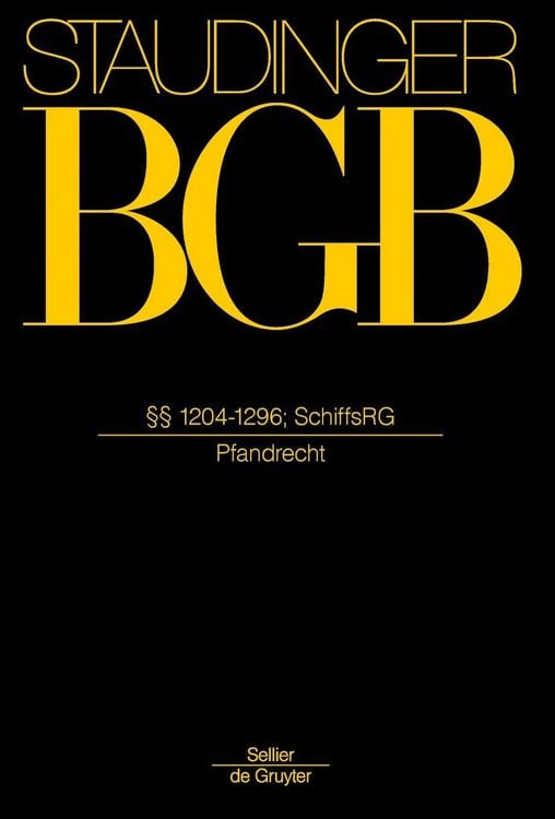 Produktbild: &sect;&sect; 1204-1296; SchiffsRG