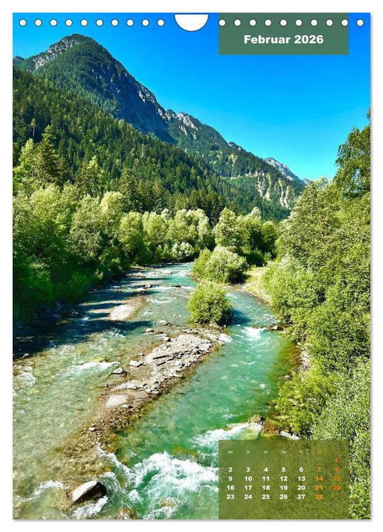 Produktbild: Erlebe mit mir die Alpen (Wandkalender 2026 DIN A4 hoch), CALVENDO Monatskalender
