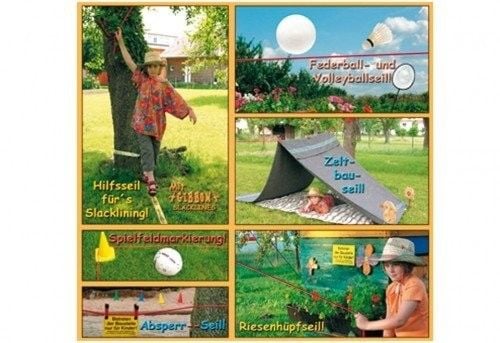 Produktbild: Kids at work: Allzweckseil-Set, Gartenseil 15 Meter