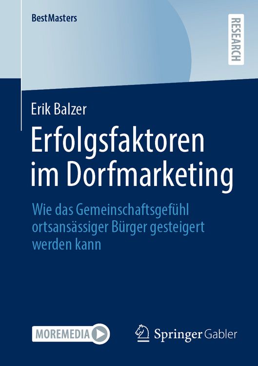 Produktbild: Erfolgsfaktoren im Dorfmarketing