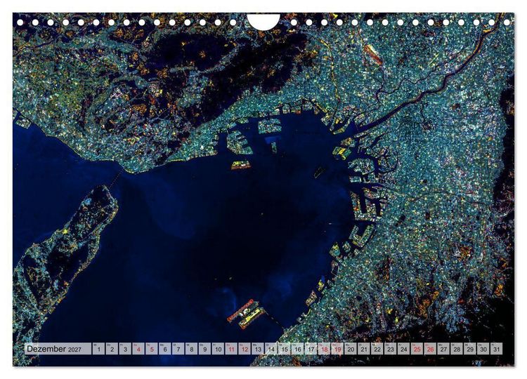 Produktbild: Sensationelle Bilder Unserer Erde - Oasen W&uuml;stenst&auml;dte Millionenst&auml;dte (Wandkalender 2027 DIN A4 quer), CALVENDO Monatskalender