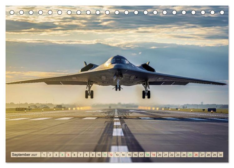Produktbild: B2 Spirit - Bomber (Tischkalender 2027 DIN A5 quer), CALVENDO Monatskalender
