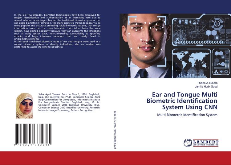 Produktbild: Ear and Tongue Multi Biometric Identification System Using CNN