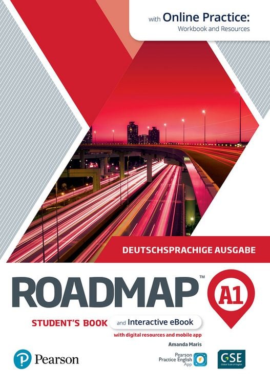 Produktbild: Roadmap A1 German edition Students&rsquo; Book and eBook, with Online Practice, Digital Resources & Mobile App
