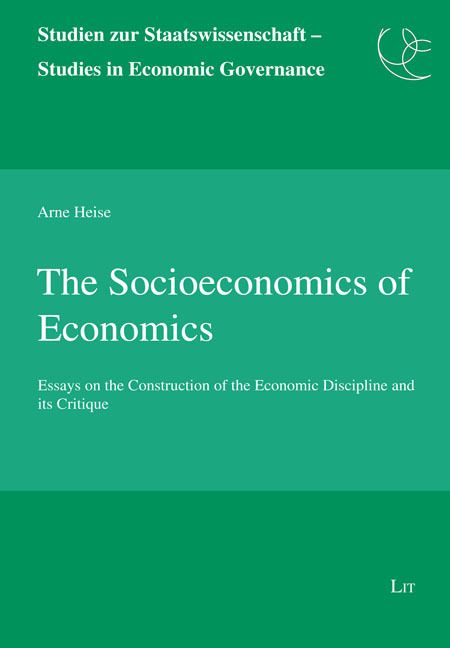 Produktbild: The Socioeconomics of Economics