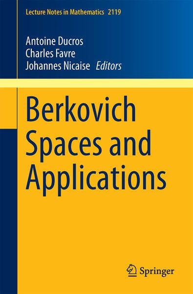 Produktbild: Berkovich Spaces and Applications