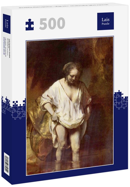 Produktbild: Lais Puzzle Rembrandt Harmensz. van Rijn - Hendrickje badend 500 Teile