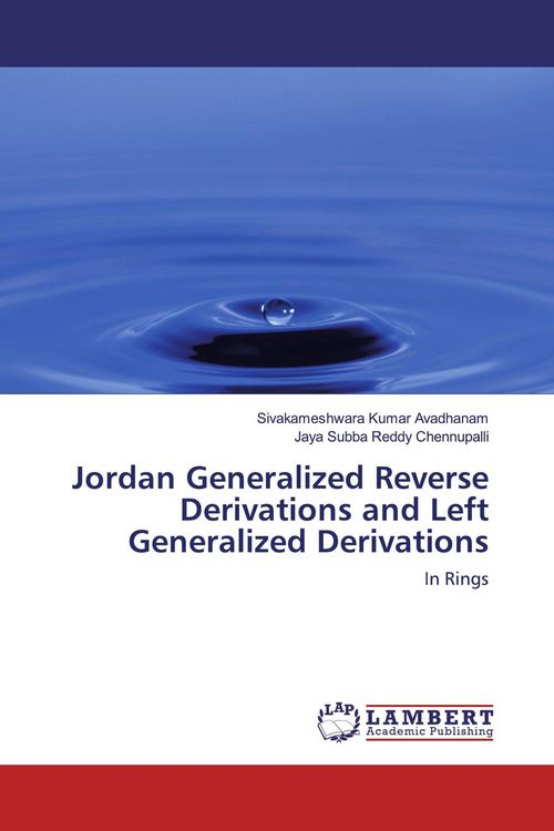 Produktbild: Jordan Generalized Reverse Derivations and Left Generalized Derivations