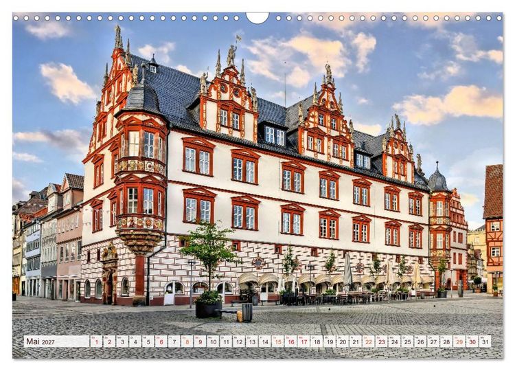 Produktbild: Coburg - Veste, Markt & mehr (Wandkalender 2027 DIN A3 quer), CALVENDO Monatskalender