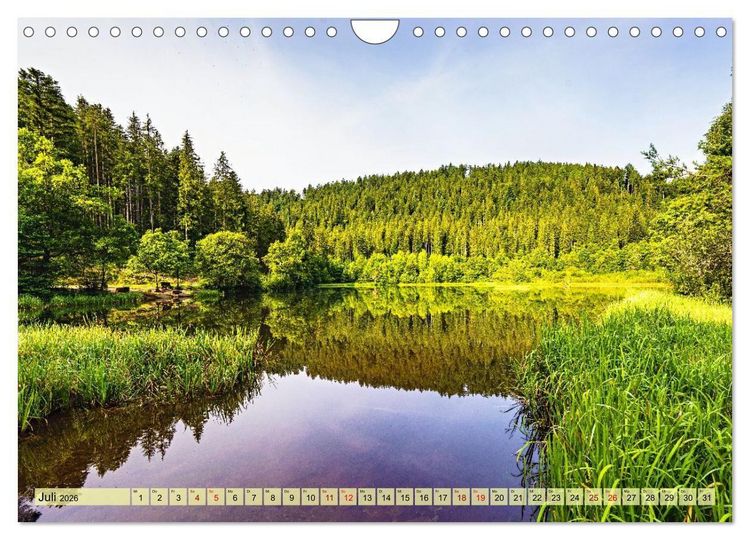Produktbild: Karseen im Nordschwarzwald (Wandkalender 2026 DIN A4 quer), CALVENDO Monatskalender