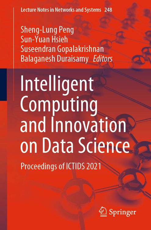 Produktbild: Intelligent Computing and Innovation on Data Science