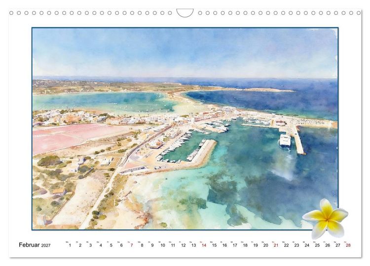 Produktbild: Karibisches Flair auf Formentera (Wandkalender 2027 DIN A3 quer), CALVENDO Monatskalender