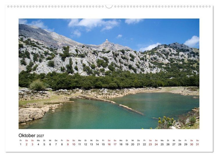 Produktbild: Mallorca - Stille Orte (hochwertiger Premium Wandkalender 2027 DIN A2 quer), Kunstdruck in Hochglanz