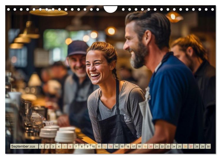 Produktbild: Mein Kaffee meine Bar (Wandkalender 2026 DIN A4 quer), CALVENDO Monatskalender