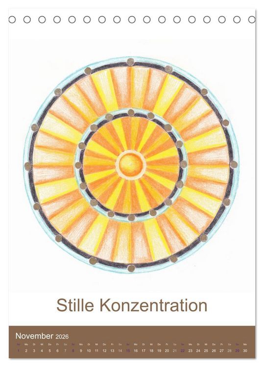 Produktbild: Atlantisheilsymbole (Tischkalender 2026 DIN A5 hoch), CALVENDO Monatskalender
