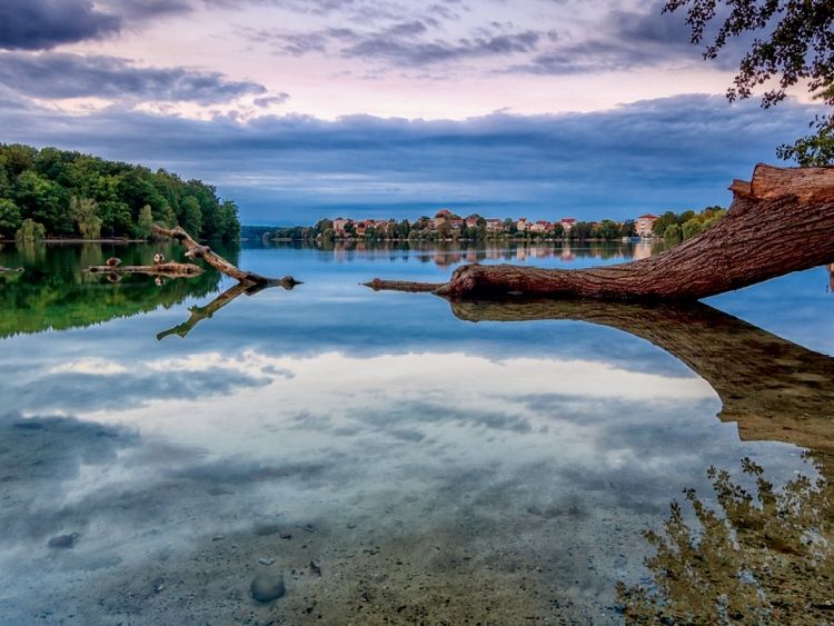 Produktbild: Straussee mit Blick auf Strausberg (Puzzle)