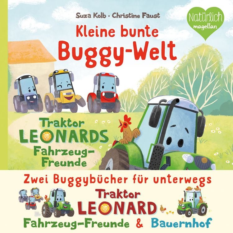 Produktbild: Kleine bunte Buggy-Welt - Traktor Leonards Fahrzeug-Freunde & Traktor Leonards Bauernhof