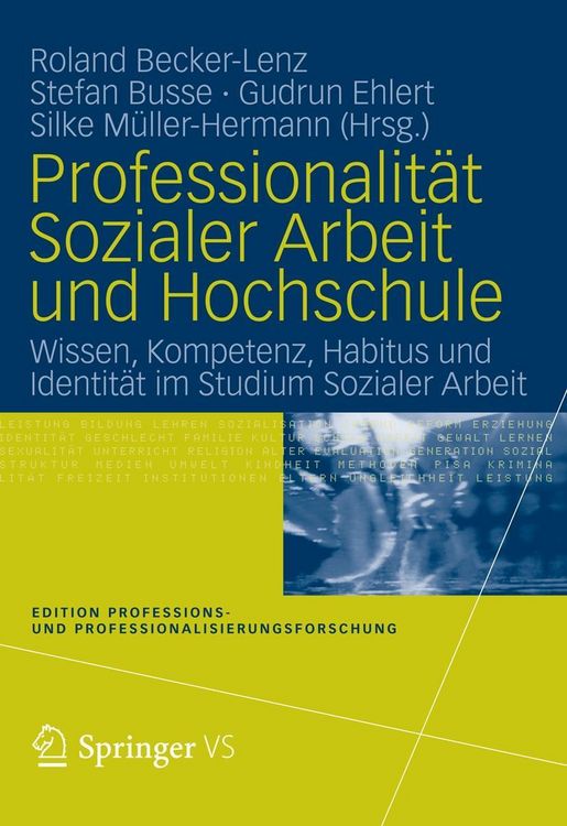 Produktbild: Professionalit&auml;t Sozialer Arbeit und Hochschule