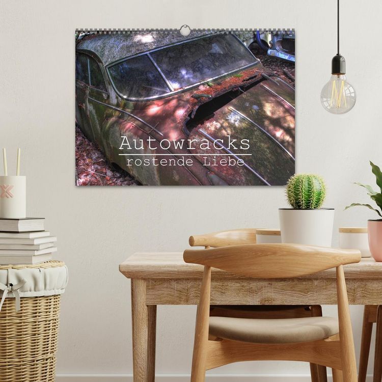 Produktbild: Autowracks - rostende Liebe (Wandkalender 2026 DIN A3 quer), CALVENDO Monatskalender