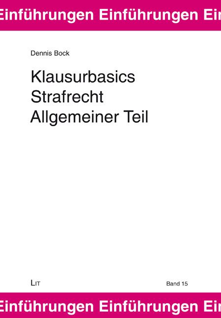 Produktbild: Klausurbasics Strafrecht Allgemeiner Teil