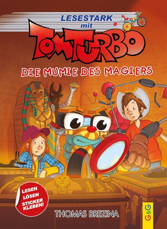 Produktbild: Tom Turbo &ndash; Lesestark &ndash; Die Mumie des Magiers